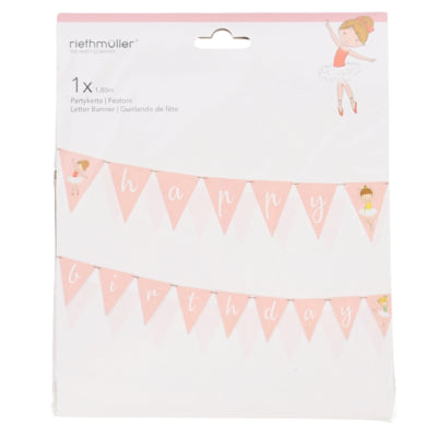 Load image into Gallery viewer, Amscan slinger happy birthday danseres 180 cm | 20 stuks
