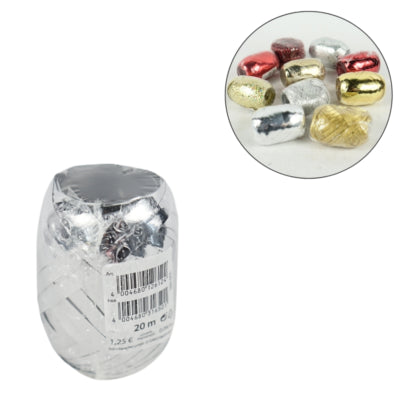 Laden Sie das Bild in Galerie -Viewer, Sierlint metallic goudkleurig zilverkleurig rood 10 en 20 meter assorti | 500 stuks