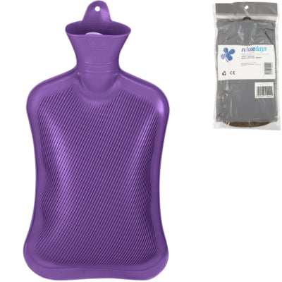 Load image into Gallery viewer, Relaxdays warmwater kruik paars 2 l | 6 stuks