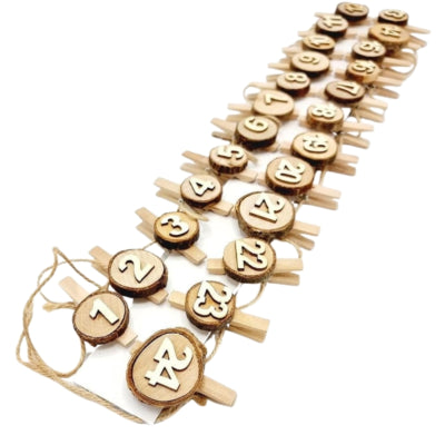 Load image into Gallery viewer, Adventskalender diy 5 cm set van 24 | 16 stuks