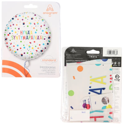 Load image into Gallery viewer, Amscan folie ballon confetti 43 cm | 100 stuks
