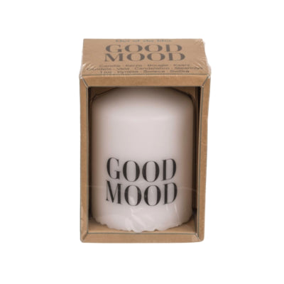 Afbeelding laden in galerijviewer, Out of the blue stompkaars good mood 6 x 8 cm | 16 stuks