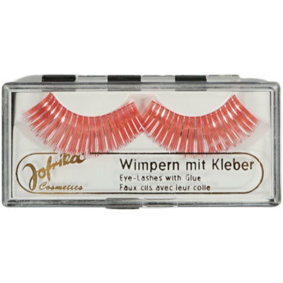 Cargue la imagen en el visor de la galería, Jofrika cosmetics kunstwimpers oranje zilver 9,5 cm b-keus | 60 stuks