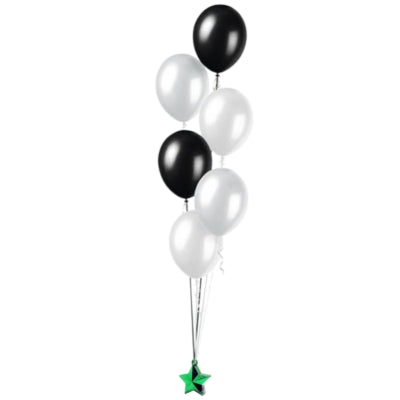 Load image into Gallery viewer, Amscan ballongewicht ster groen 10 cm | 24 stuks