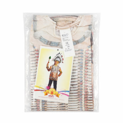 Load image into Gallery viewer, Kostuum indiaan shirt kids maat 128 | 10 stuks