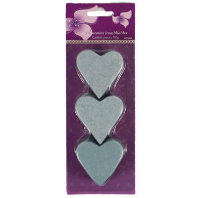 Cargue la imagen en el visor de la galería, Confetti hart blauw 100 g | 24 stuks