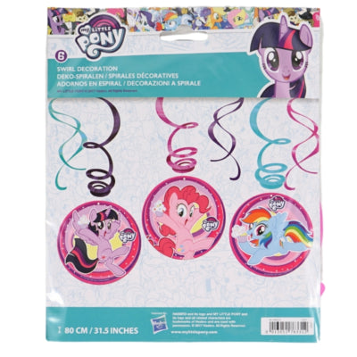 ギャラリービューアに画像をロードする, Amscan spiraal hanger my little pony 80 cm set van 6 | 20 stuks
