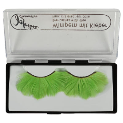 Chargez l'image dans la visionneuse de la galerie, Jofrika cosmetics kunstwimpers veren groen 9,5 cm b-keus ve500 | 50 stuks