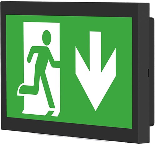 Laden Sie das Bild in Galerie -Viewer, Enzo profolux led noodverlichting 3w in opbouw ip40 zwart - 5021725