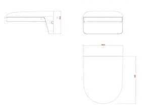 Load image into Gallery viewer, Enzo provision camera muurbeugel geschikt voor di-, dai-fix en dma zwart - 7900492