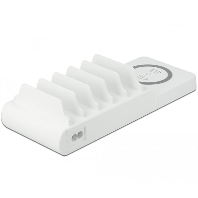 Load image into Gallery viewer, Qi oplader + usb hub