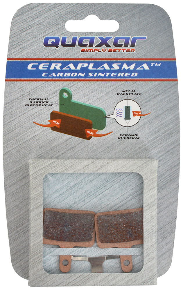 Laden Sie das Bild in Galerie -Viewer, Quaxar shimano b01s tektro a10.11 metallic disc brake pads