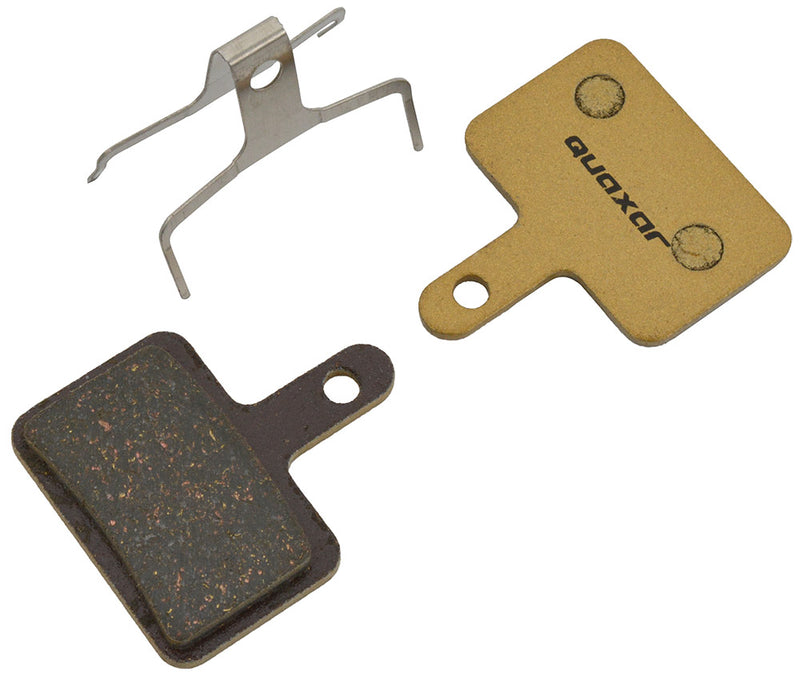 Laden Sie das Bild in Galerie -Viewer, Quaxar shimano b01s tektro p20.11 semi-metallic disc brake pads