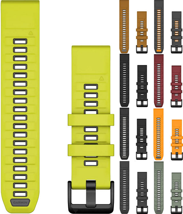 Afbeelding laden in galerijviewer, Garmin fenix 8 7 6 quickfit™ silicone strap 22mm