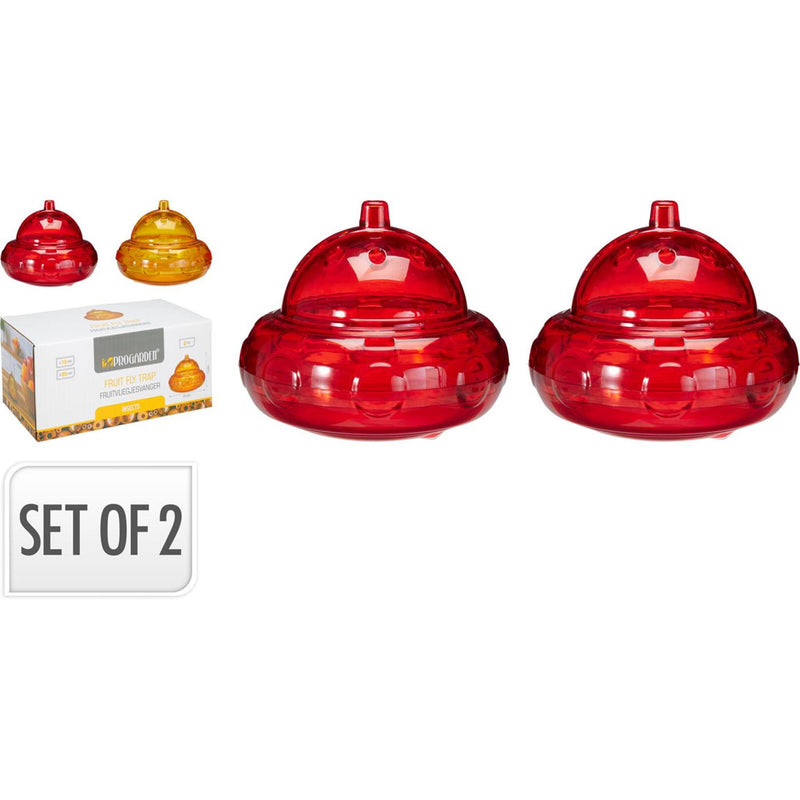 Load image into Gallery viewer, Pro garden fruitvliegjesvanger set van 2 stuks 2 assorti