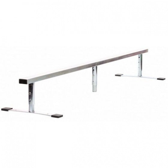 Load image into Gallery viewer, Urban street ramps Flatbar grindrail 185 cm zilver