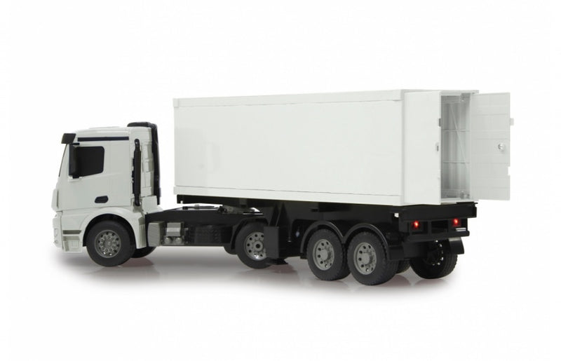 Load image into Gallery viewer, Jamara RC Mercedes-Benz Arocs containertruck 2,4 Ghz wit 1:20