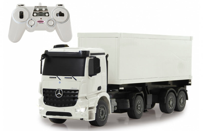 Load image into Gallery viewer, Jamara RC Mercedes-Benz Arocs containertruck 2,4 Ghz wit 1:20