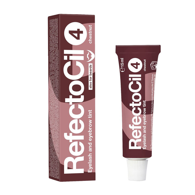Afbeelding laden in galerijviewer, Refectocil wimperverf kastanje nr. 4 15ml