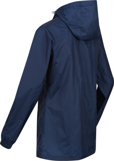 Load image into Gallery viewer, Regatta Pack-It III regenjack dames donkerblauw maat XS