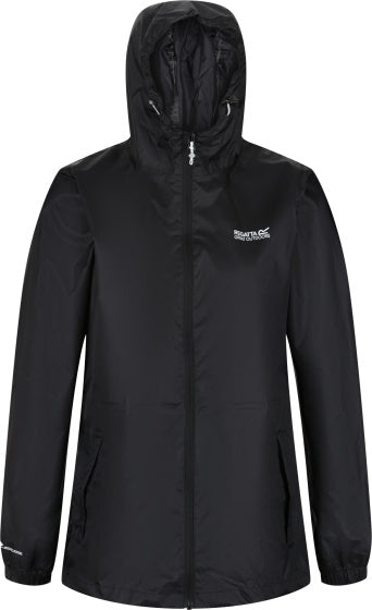Load image into Gallery viewer, Regatta Pack-It III regenjack dames zwart maat M