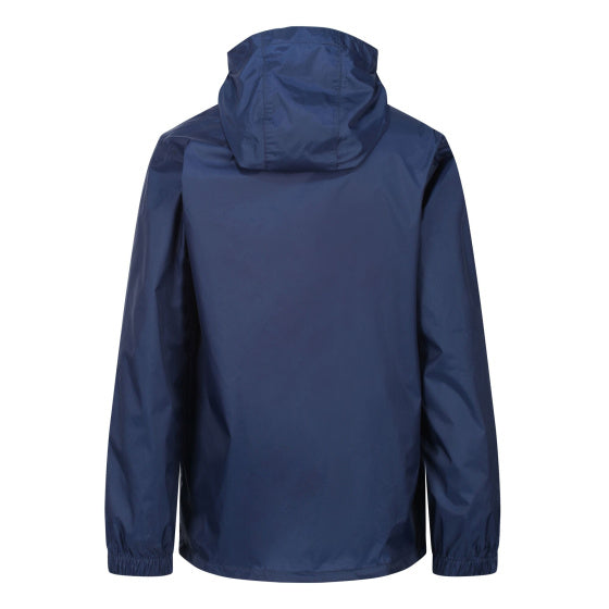 Load image into Gallery viewer, Regatta Pack It III regenjas jongens donkerblauw maat 9-10 jaar