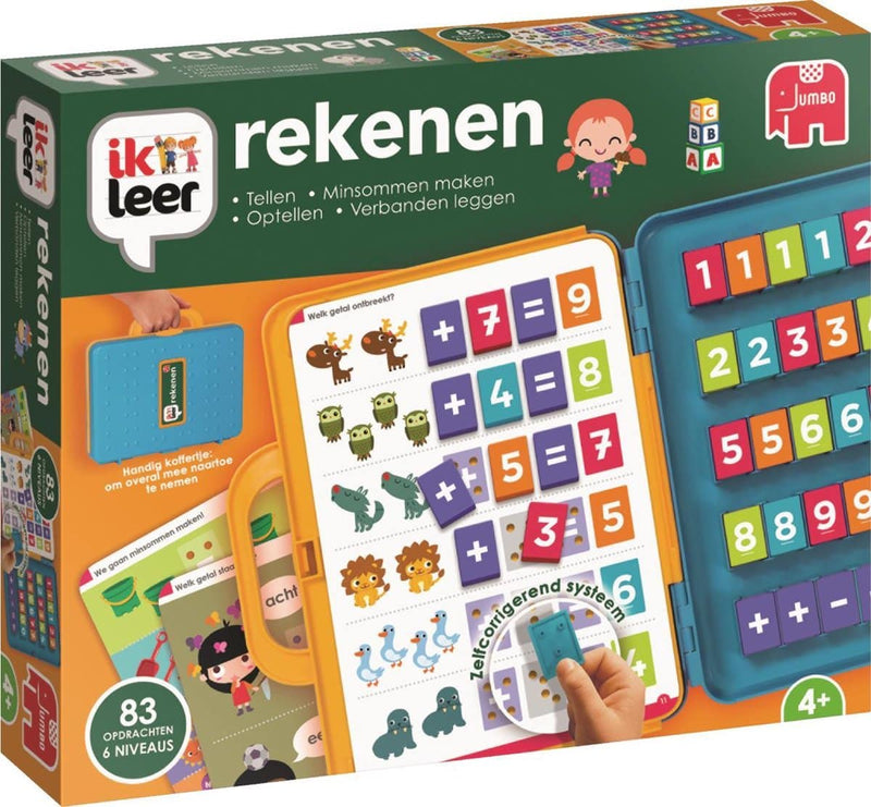 Afbeelding laden in galerijviewer, Ik leer jumbo rekenen educatief spel