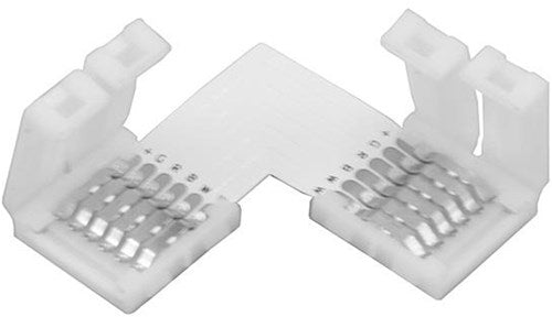 Laden Sie das Bild in Galerie -Viewer, Enzo rgb-cct quick hoekstuk strip 6pin 12mm - 4380205