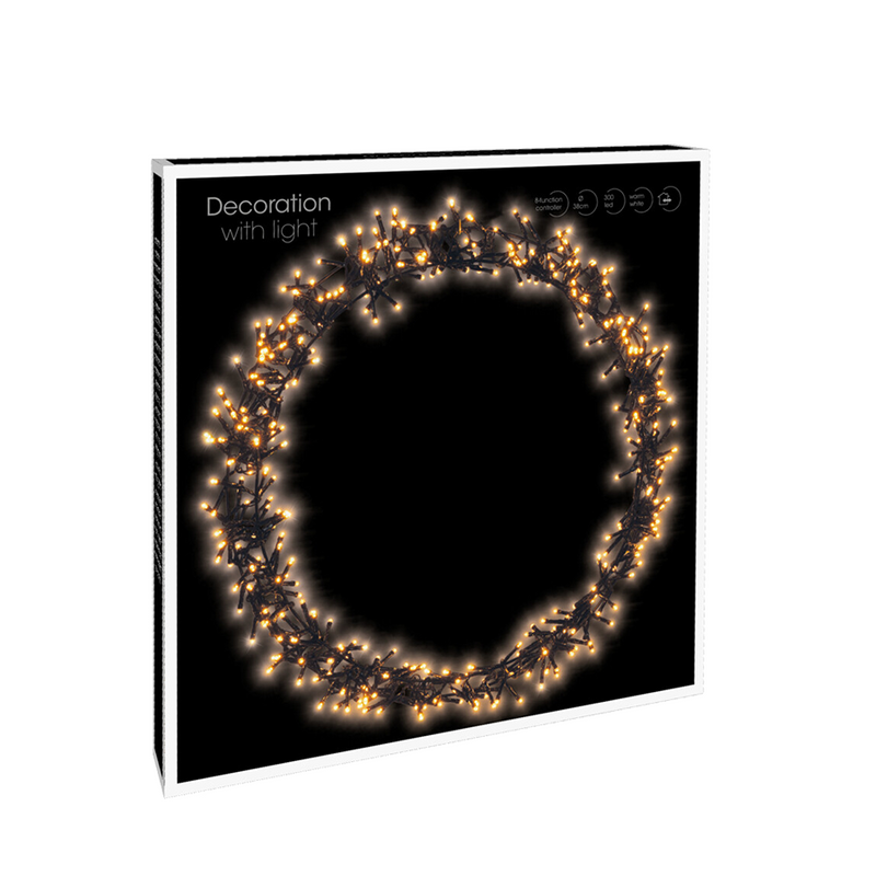 Cargue la imagen en el visor de la galería, Ring led zwart 400 leds ø48cm
