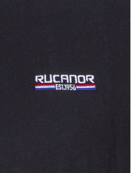 Load image into Gallery viewer, Rucanor Raffi basic shirt ronde hals heren zwart maat L