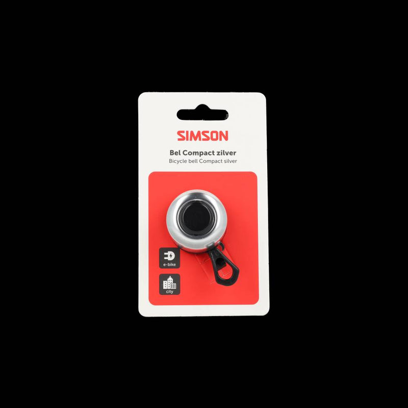 Afbeelding laden in galerijviewer, Simson bel compact zilver