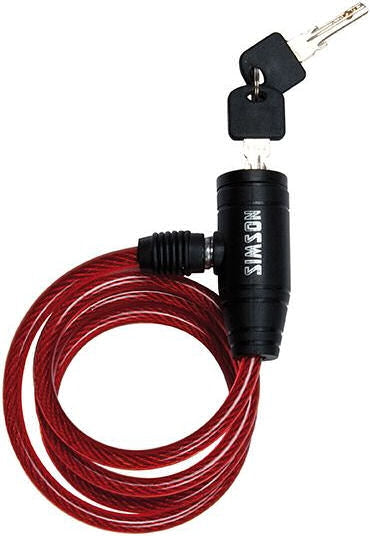 Load image into Gallery viewer, Simson Kinder Kabelslot 8x90cm Rood