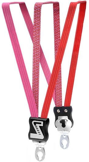 Load image into Gallery viewer, Snelbinder Trio Simson kort met 3 binders - roze rood