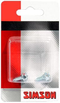 Load image into Gallery viewer, Simson Slotparkers - Ringslotbevestigingsset, 4,8x13mm, Zilver