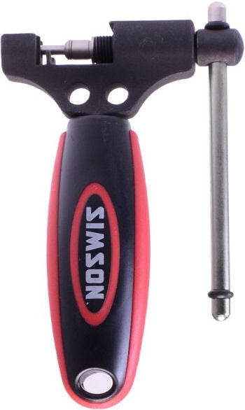 Load image into Gallery viewer, kettingpons De Luxe universeel zwart rood