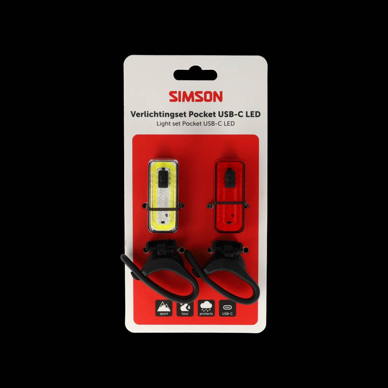 Load image into Gallery viewer, Simson verlichtingset aurora pocket