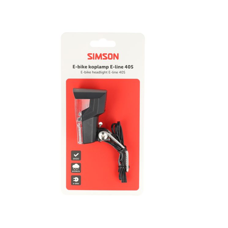 Load image into Gallery viewer, Simson koplamp aurora e-line 40s