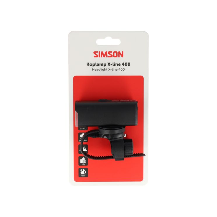 Load image into Gallery viewer, Simson koplamp aurora x-line 400