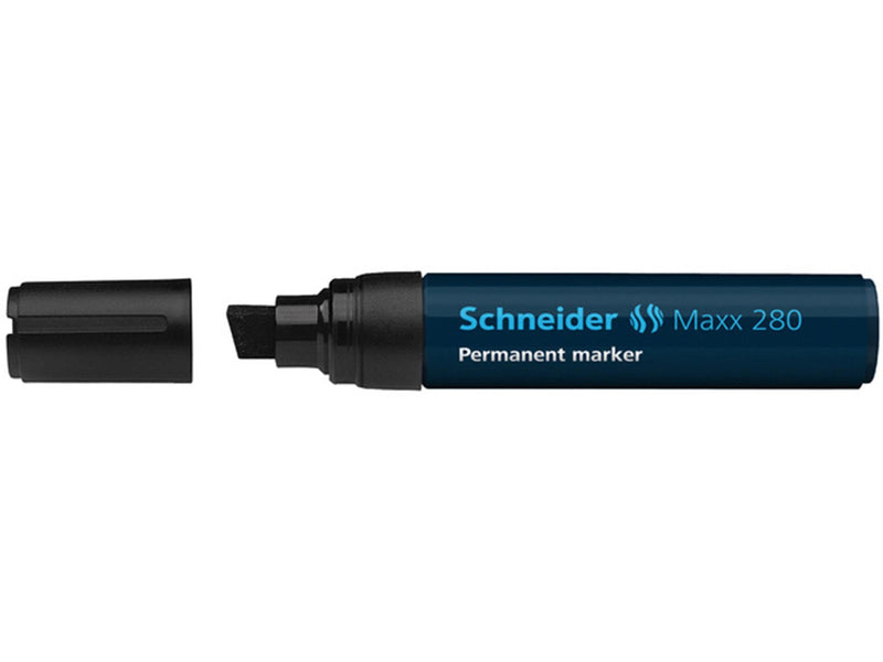 Load image into Gallery viewer, Schneider marker permanent 280 beitel zwart 5st