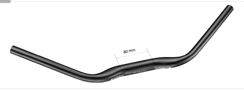 Load image into Gallery viewer, Stuurbocht Satori Noirette 31.8Mm Matzwart 630Mm (E-Bike)