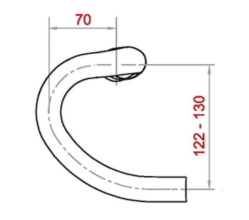 Load image into Gallery viewer, Satori stuur x-race aero ø31.8mm b=420mm - mat zwart