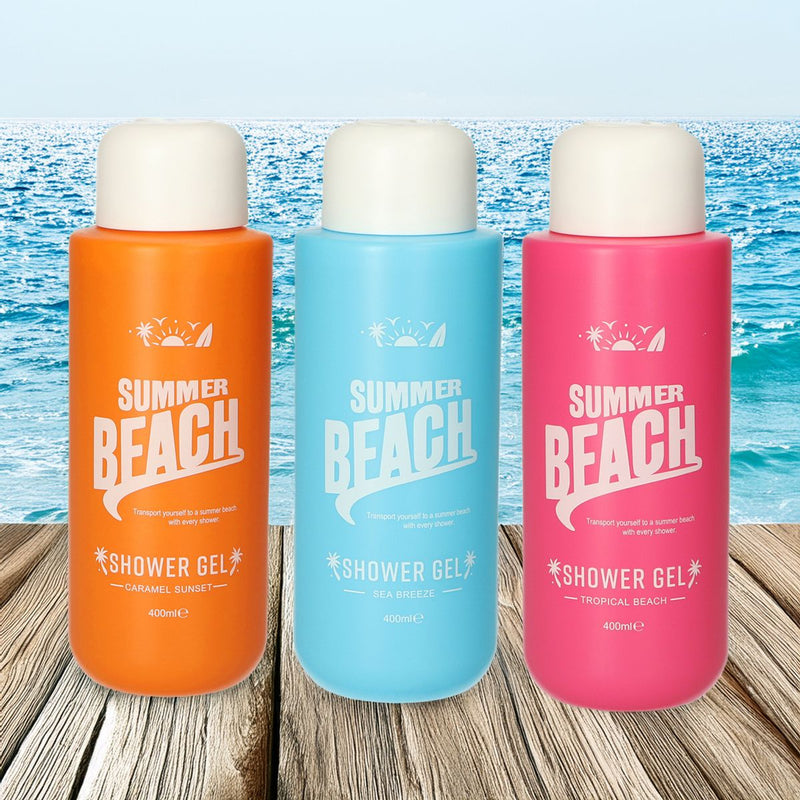 Load image into Gallery viewer, Summer beach shower gel sea breeze 400ml