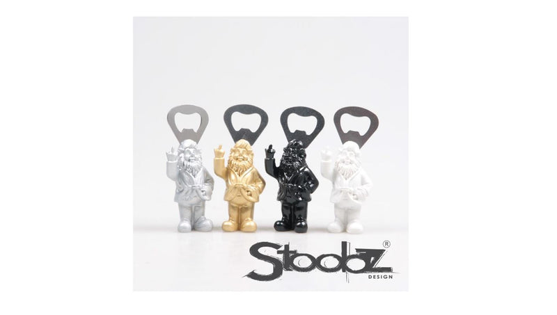 Laden Sie das Bild in Galerie -Viewer, Stoobz design stoobz kabouter f*ck you flesopener z w g z 8cm