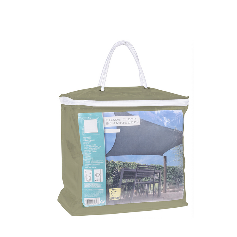 Load image into Gallery viewer, Progarden schaduwdoek vierkant 3x3 m groen