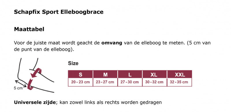 Load image into Gallery viewer, Schaper Elleboogbrace Schapfix Sport textiel blauw maat XXL