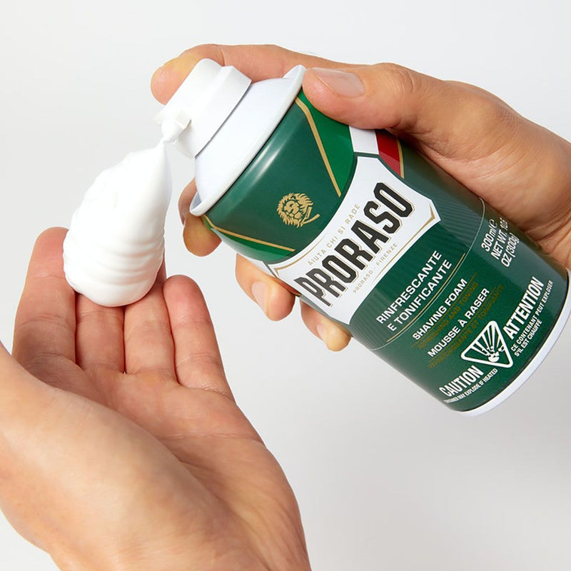 Load image into Gallery viewer, Proraso scheermousse eucalyptus 300ml