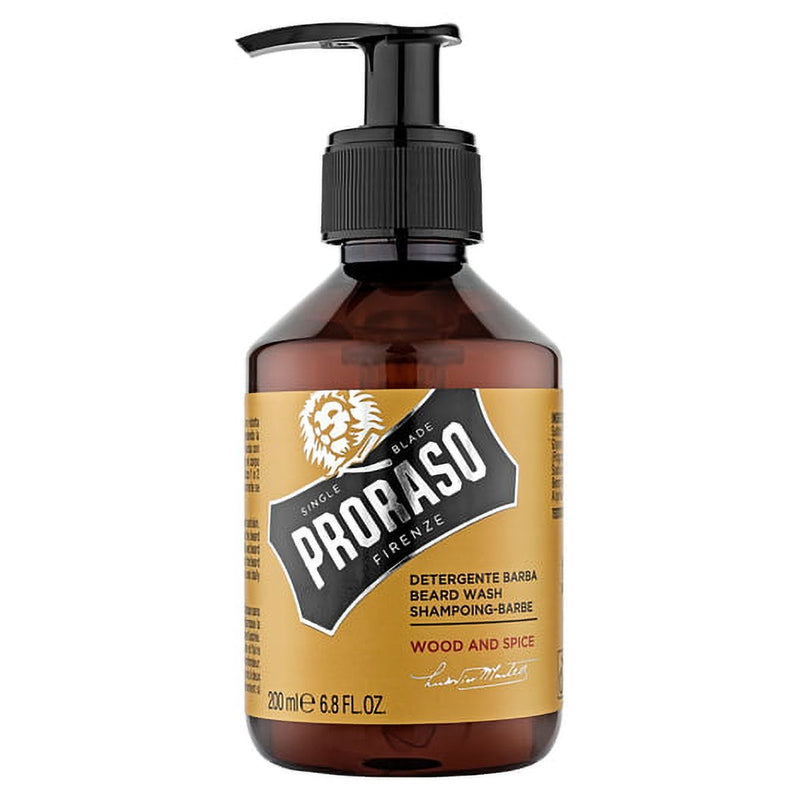 Load image into Gallery viewer, Proraso beard wash wood spice 200ml