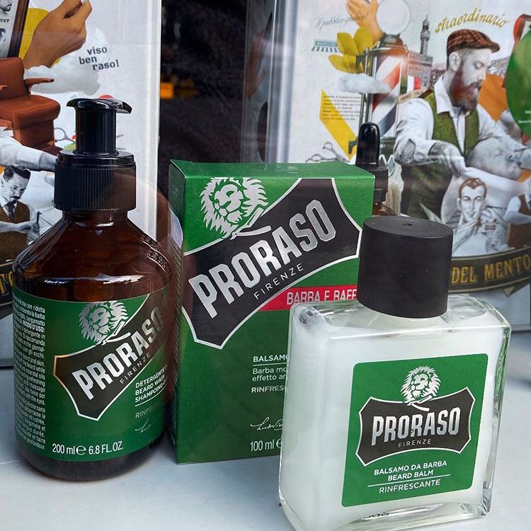 Load image into Gallery viewer, Proraso beard balm refreshing 100ml