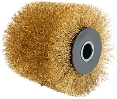 Afbeelding laden in galerijviewer, Scheppach draadborstel mrs1300 messing | grof | 125x100mm - 7903800718