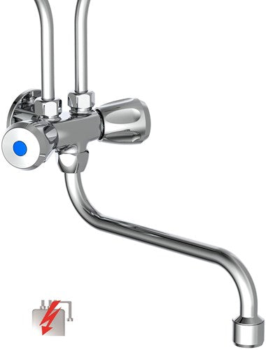 Load image into Gallery viewer, Schütte schutte niederdruck-armatur voor boven wastafel apparaat | chroom - 37690
